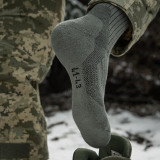 Носки "Hohe Socken Mk.4", с амортизацией, оливковые, M-Tac