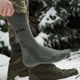 Носки "Hohe Socken Mk.4", с амортизацией, оливковые, M-Tac