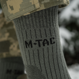 Носки "Hohe Socken Mk.4", с амортизацией, оливковые, M-Tac