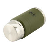 M-Tac Thermobecher 750 Ml Mit Klapploffel Olive/Edelstahl