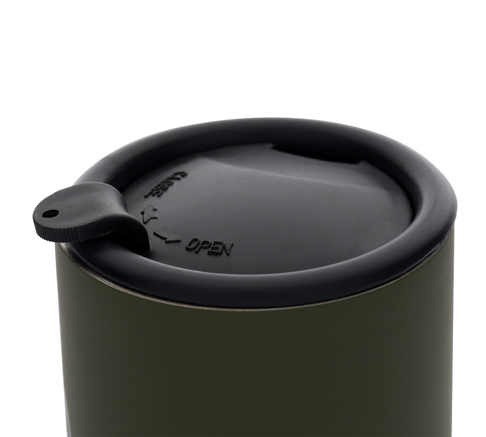 M-Tac Thermobecher 280 ml mit Deckel, Olive