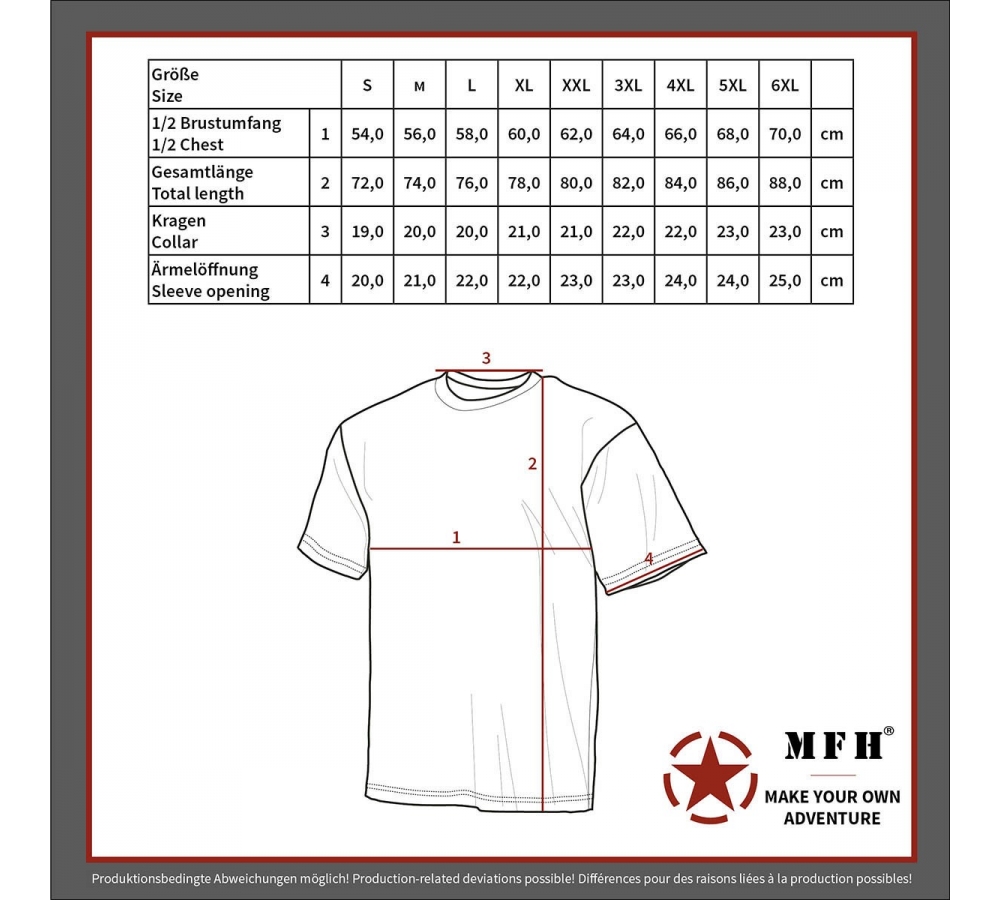 US T-Shirt short-sleeved OD green 170 g/m²