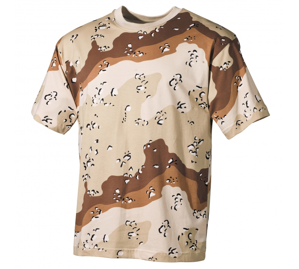 US T-Shirt short-sleeved 6 colour desert 170 g/m²