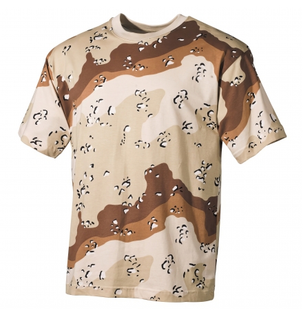 US T-Shirt short-sleeved 6 colour desert 170 g/m²