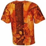 Maglietta a maniche corte arancione da caccia 170 g/m²