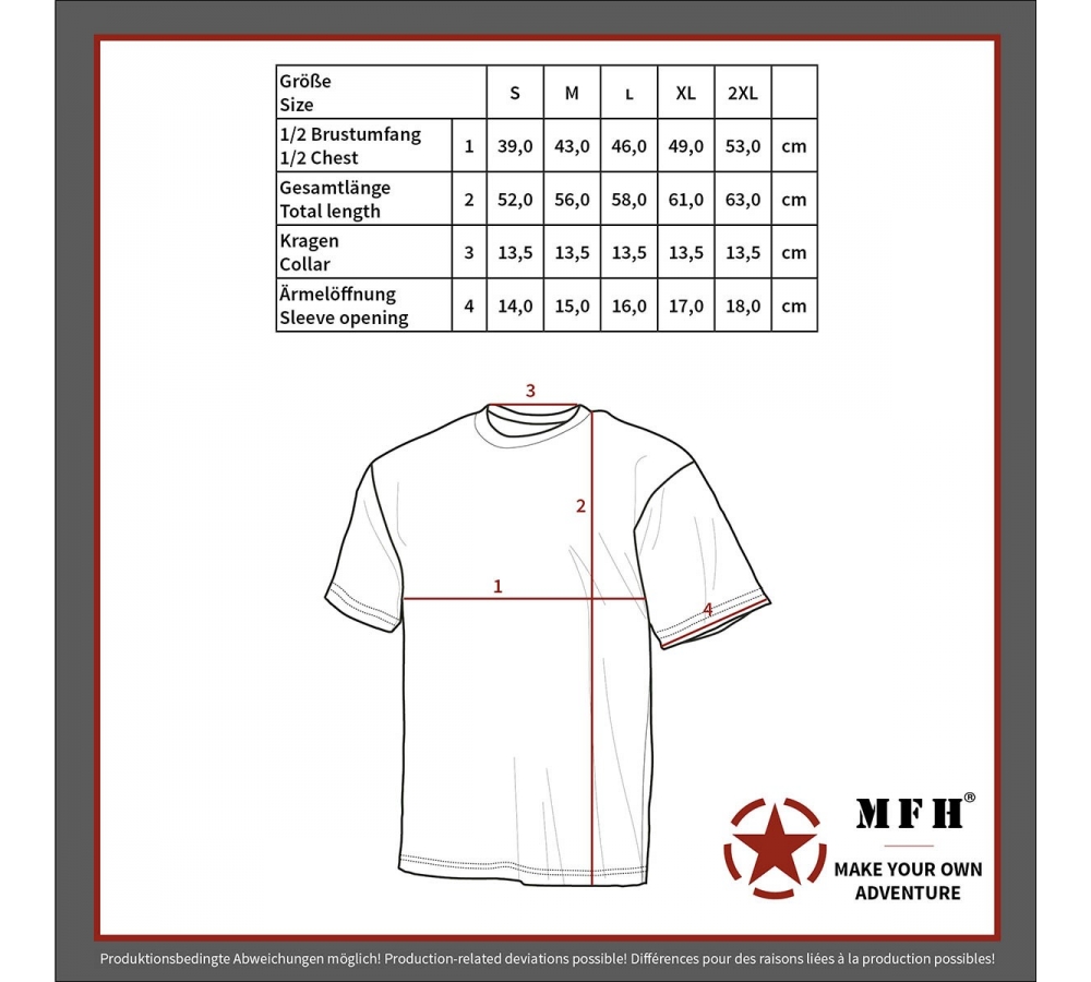 US T-Shirt Damen woodland