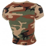 US T-Shirt Damen woodland
