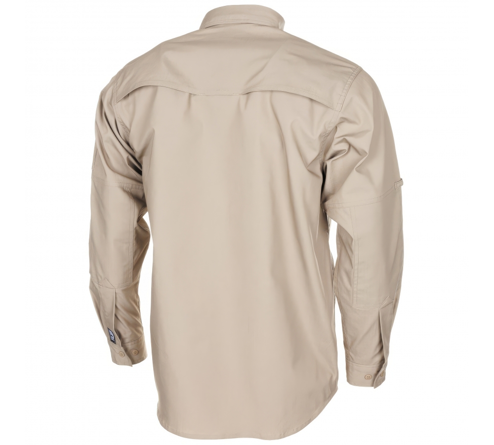 Hemd "Attack" langarm khaki Teflon Rip Stop