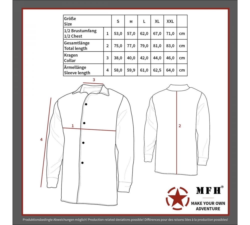 Camicia a maniche lunghe nera