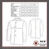 Camicia a maniche lunghe nera