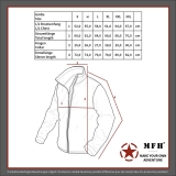 US Unterziehjacke "Tactical" schwarz
