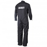 Overall "Security", schwarz, mit Patches, viele Taschen