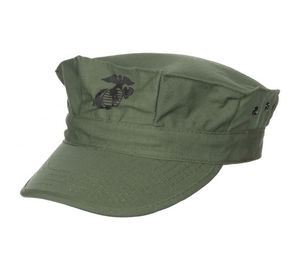 US Cap "USMC" Rip Stop oliv Marine-Corps-Druck