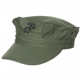 US Cap "USMC" Rip Stop oliv Marine-Corps-Druck