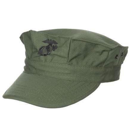 US Cap "USMC" Rip Stop oliv Marine-Corps-Druck