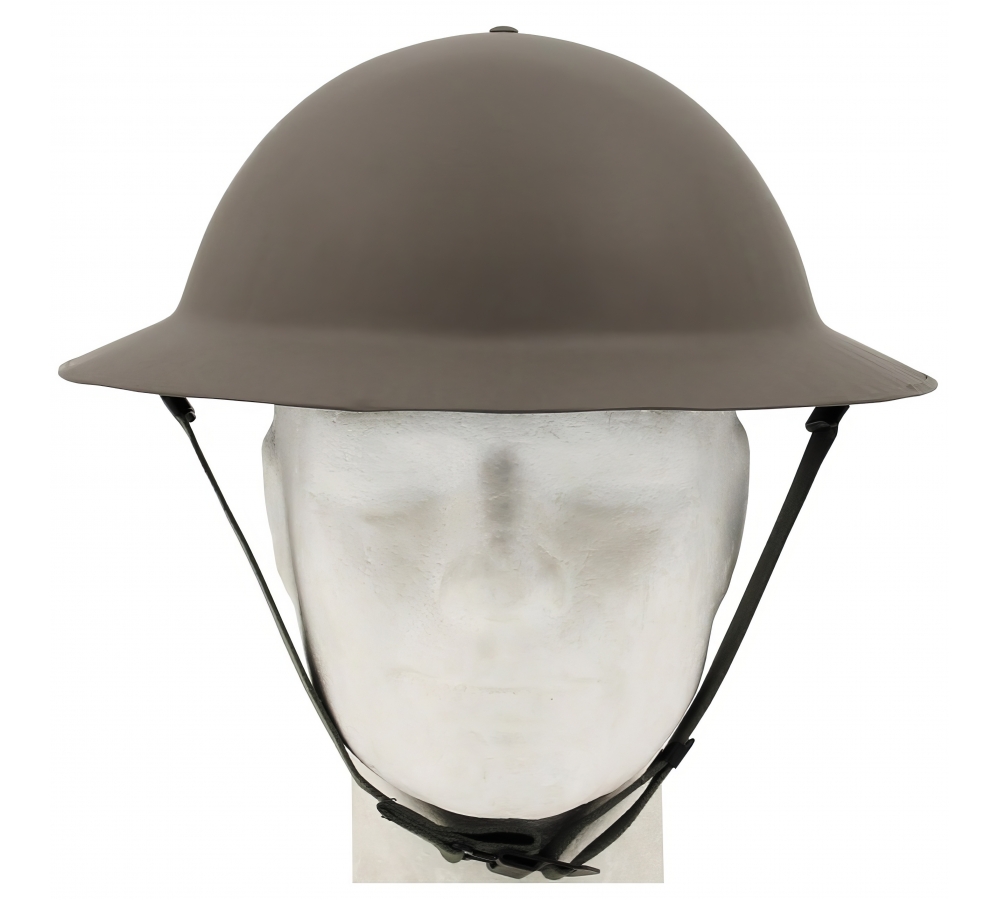 Brit. Tellerhelm "Tommy" WW II oliv
