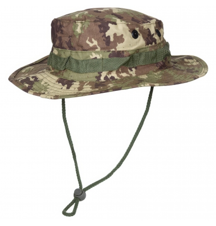US GI Buschhut mit Kinnband GI Boonie Rip Stop vegetato
