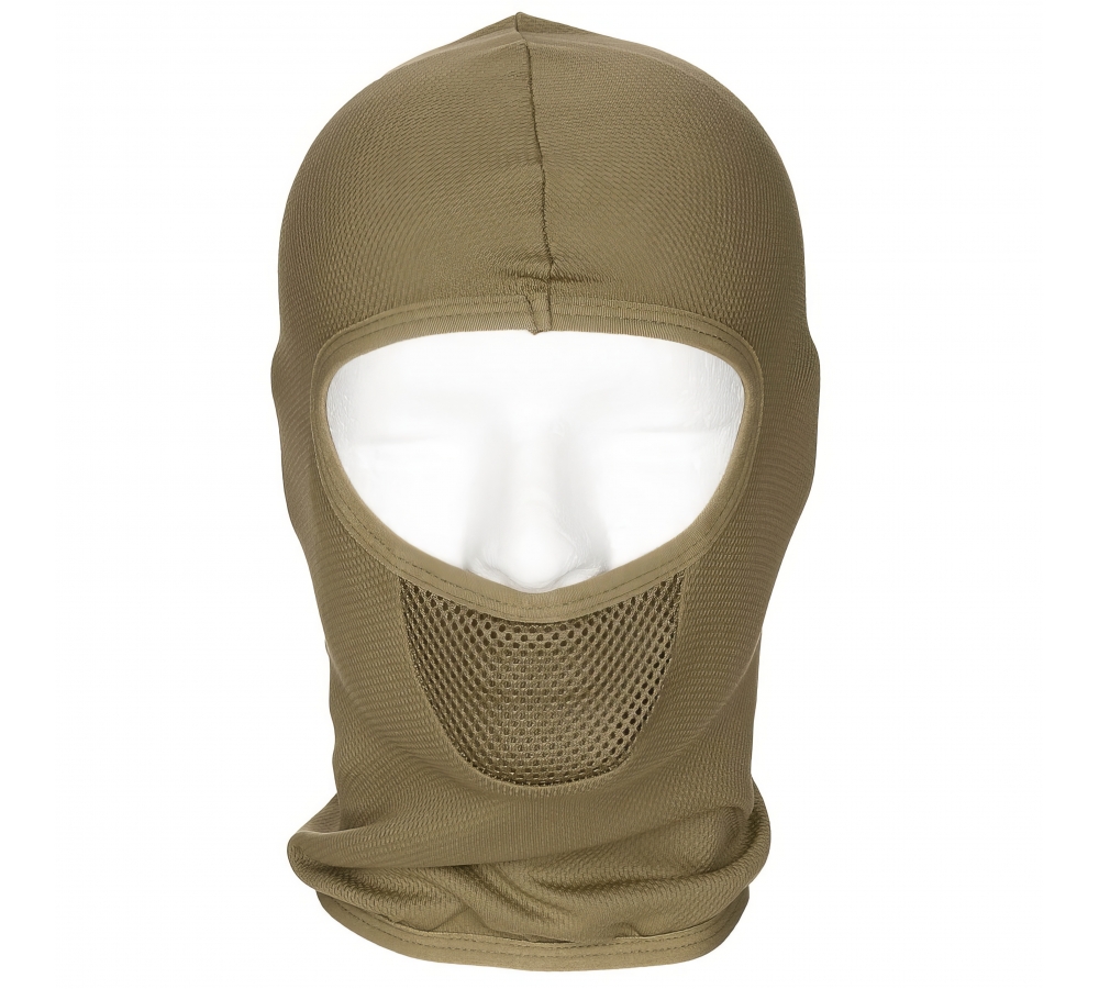 Balaclava "Tactical" 1-Loch coyote tan