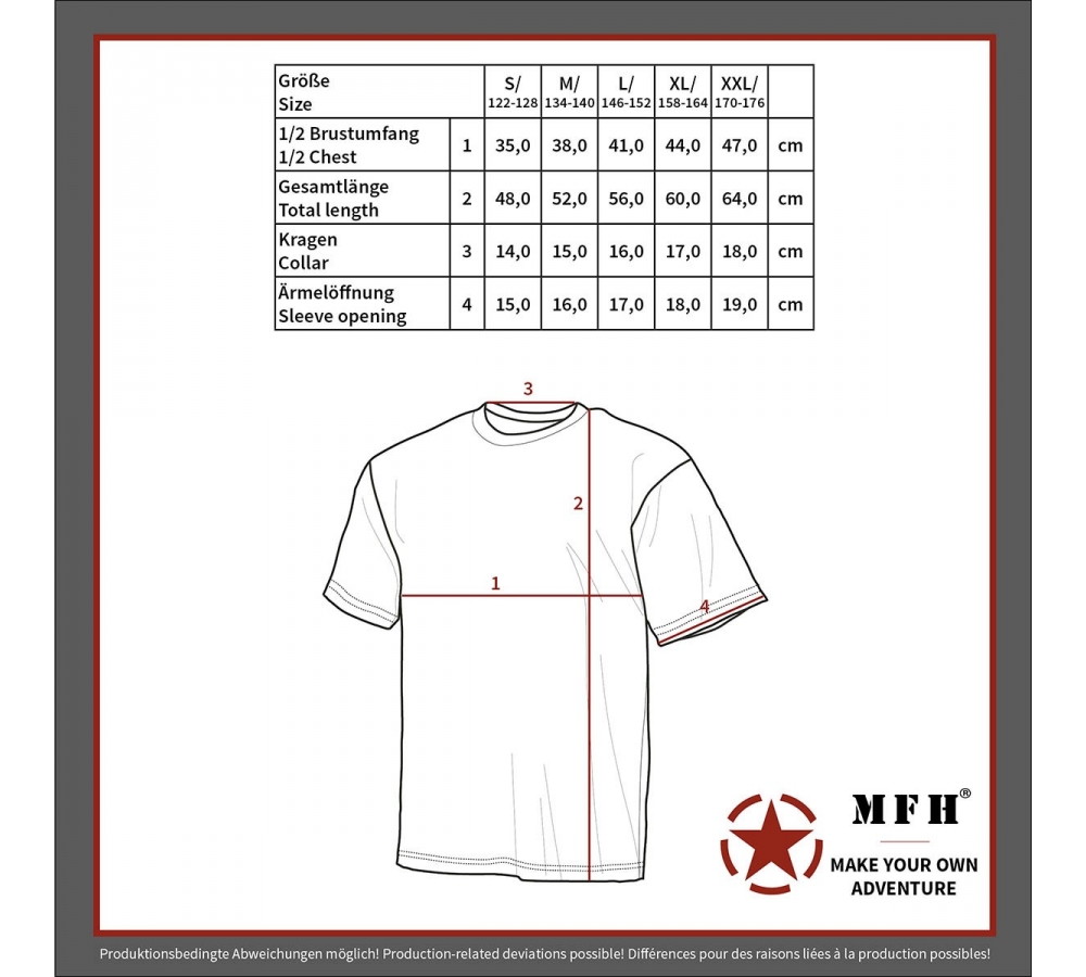 Kinder T-Shirt "Basic" M 95 CZ tarn 140-145 g/m²