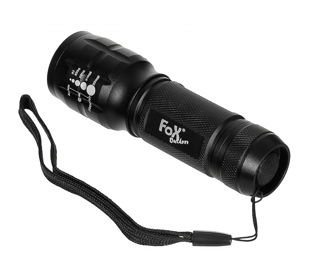 Flashlight mini 3 Watt focus