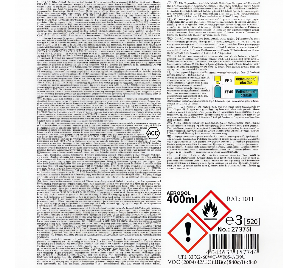 Army Farbspray COYOTE matt 400 ml