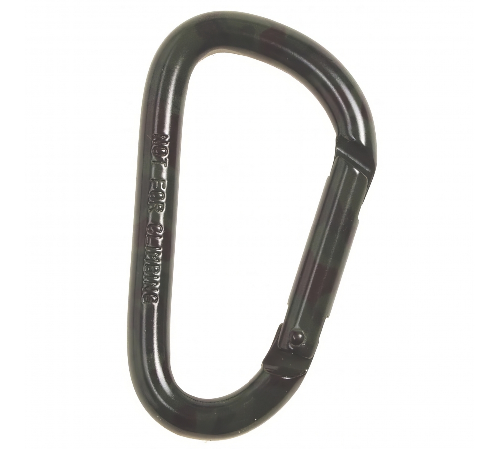 Karabinerhaken D 8 mm x 75 cm tarn