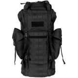 BW Savaş Sırt Çantası MOLLE 65 l alüminyum çubuk siyah