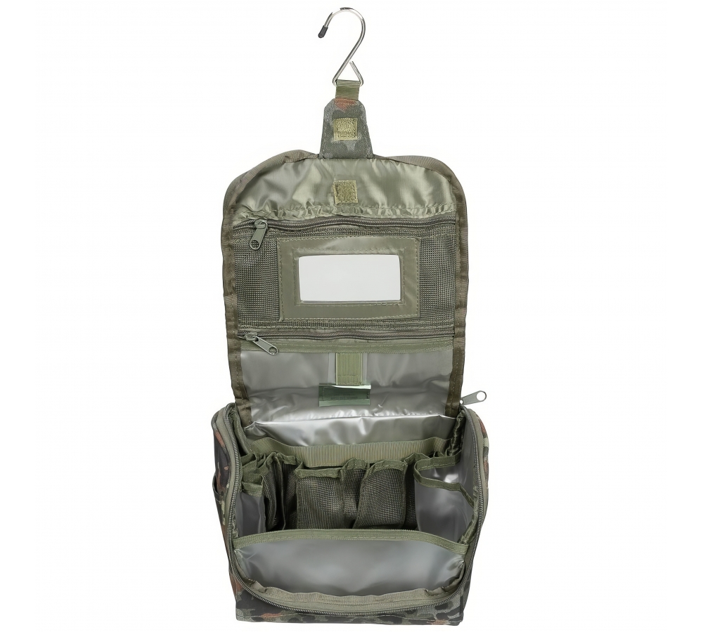 Waschzeugtasche flecktarn Cordura