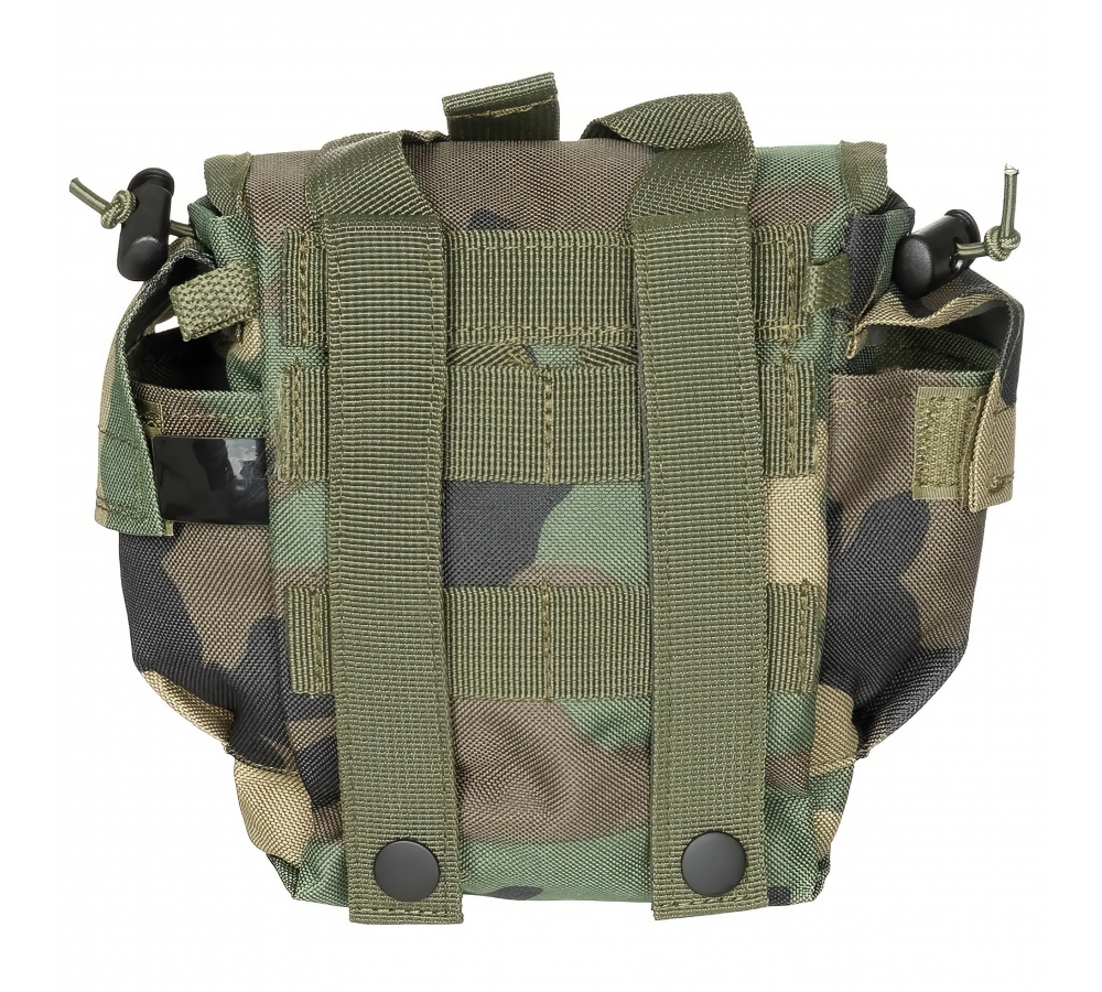 Trinkflaschen Tasche "MOLLE" woodland