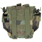Trinkflaschen Tasche "MOLLE" woodland