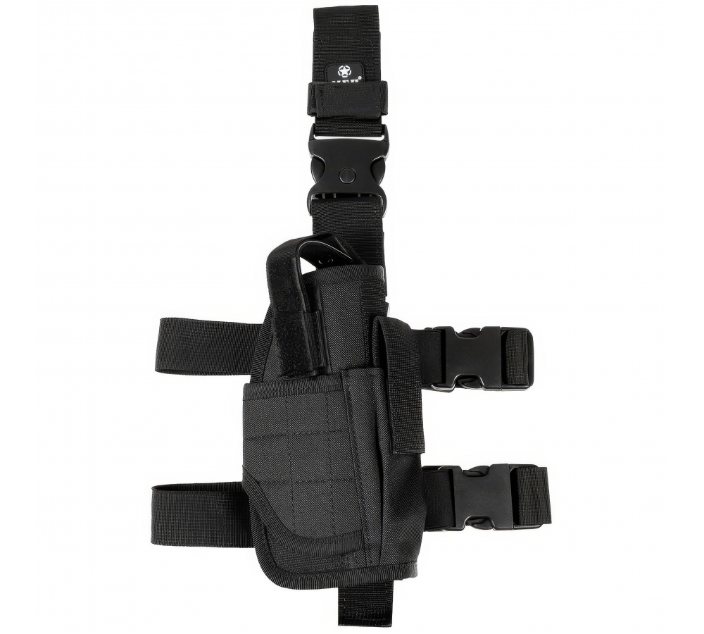 Pistolenbeinholster schwarz verstellbar rechts