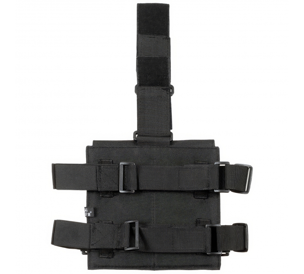 Magazine Pouch leg fixation black double