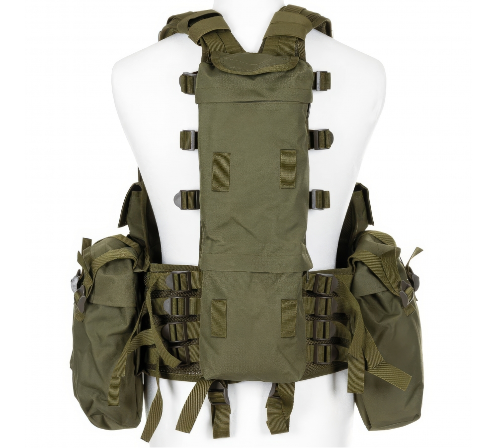 Tactical Weste div. Taschen oliv