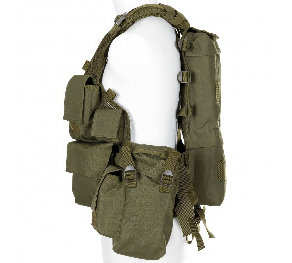 Tactical Weste div. Taschen oliv