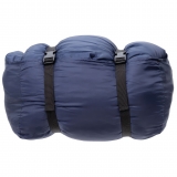 Israel. Pilotenschlafsack blau 2-lagige Füllung