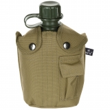 US Plastikfeldflasche 1 l Hülle coyote tan BPA-frei