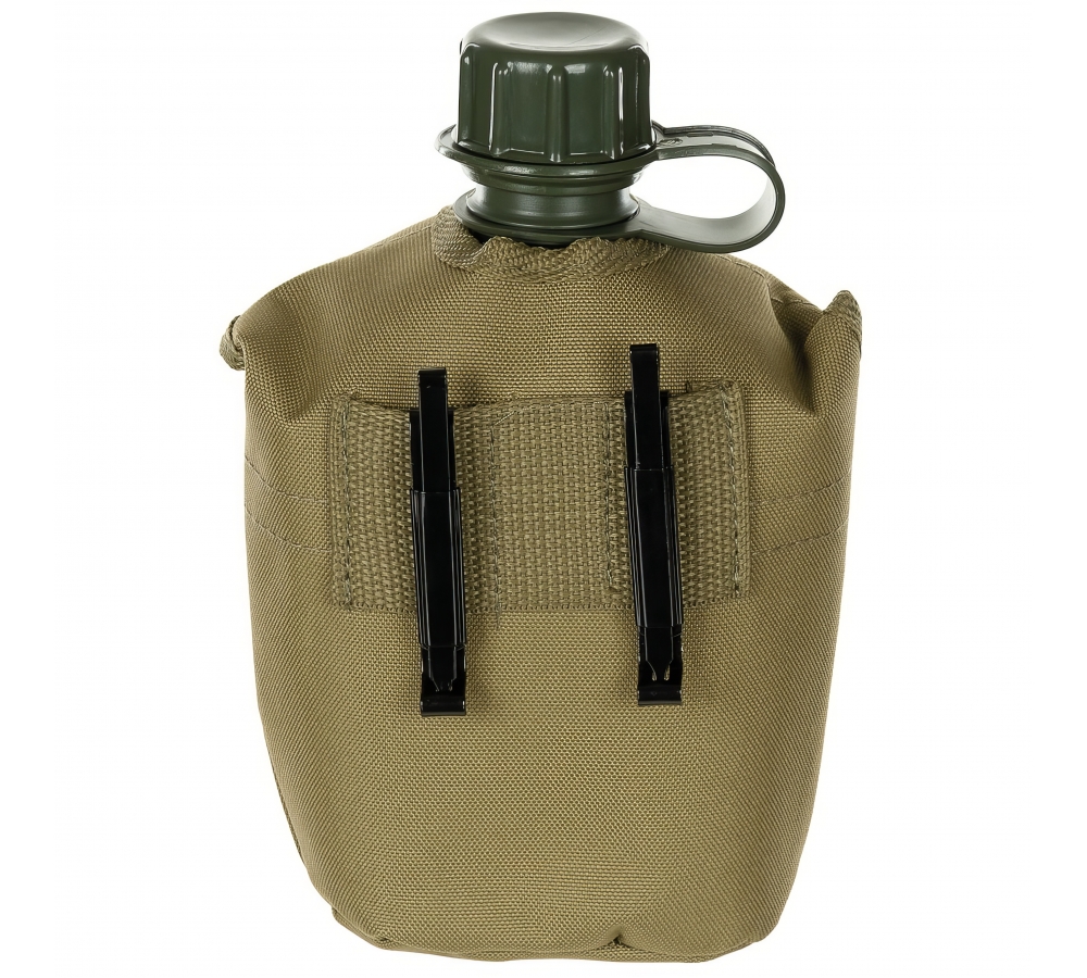 US Plastikfeldflasche 1 l Hülle coyote tan BPA-frei