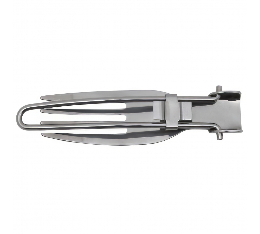 Gabel, klappbar, Edelstahl, 16,5 cm offen, 25 g