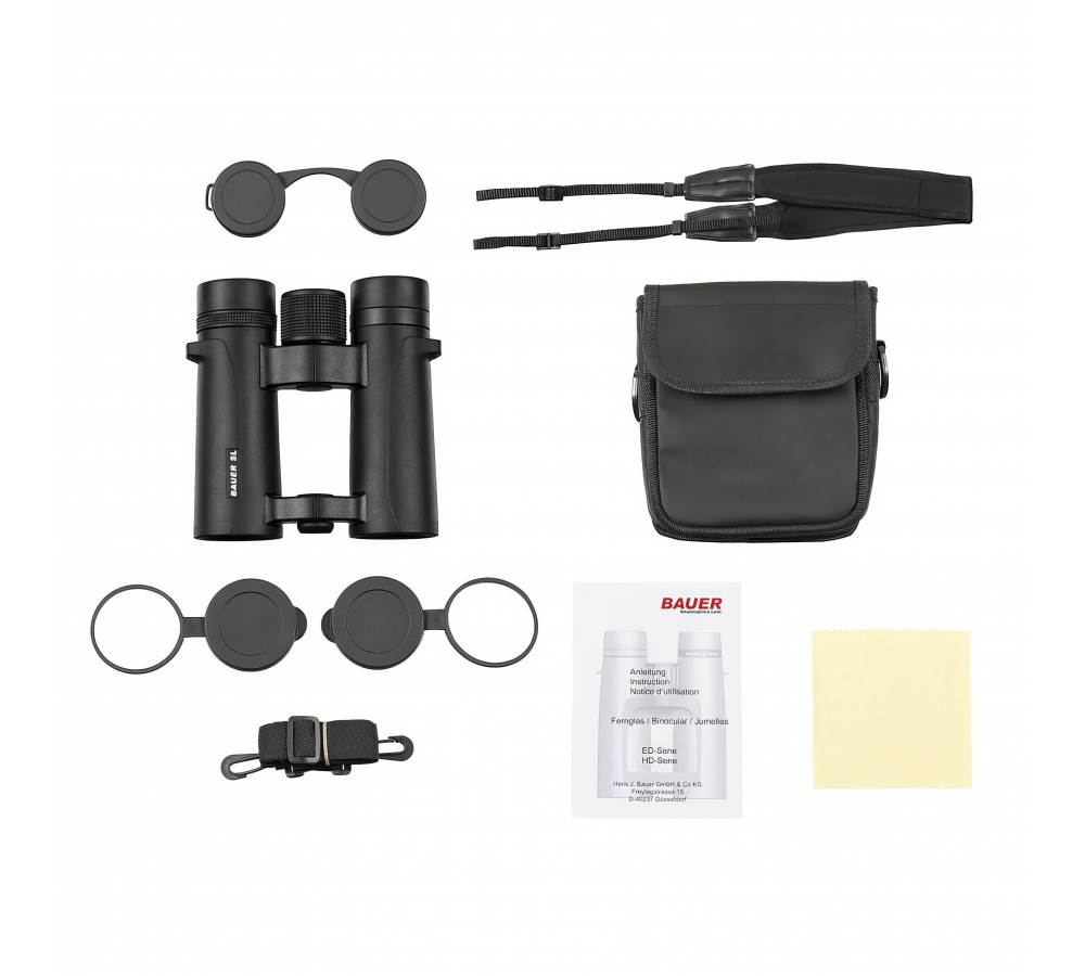 BAUER Fernglas Outdoor SL 10 x 34 wasserdicht schwarz