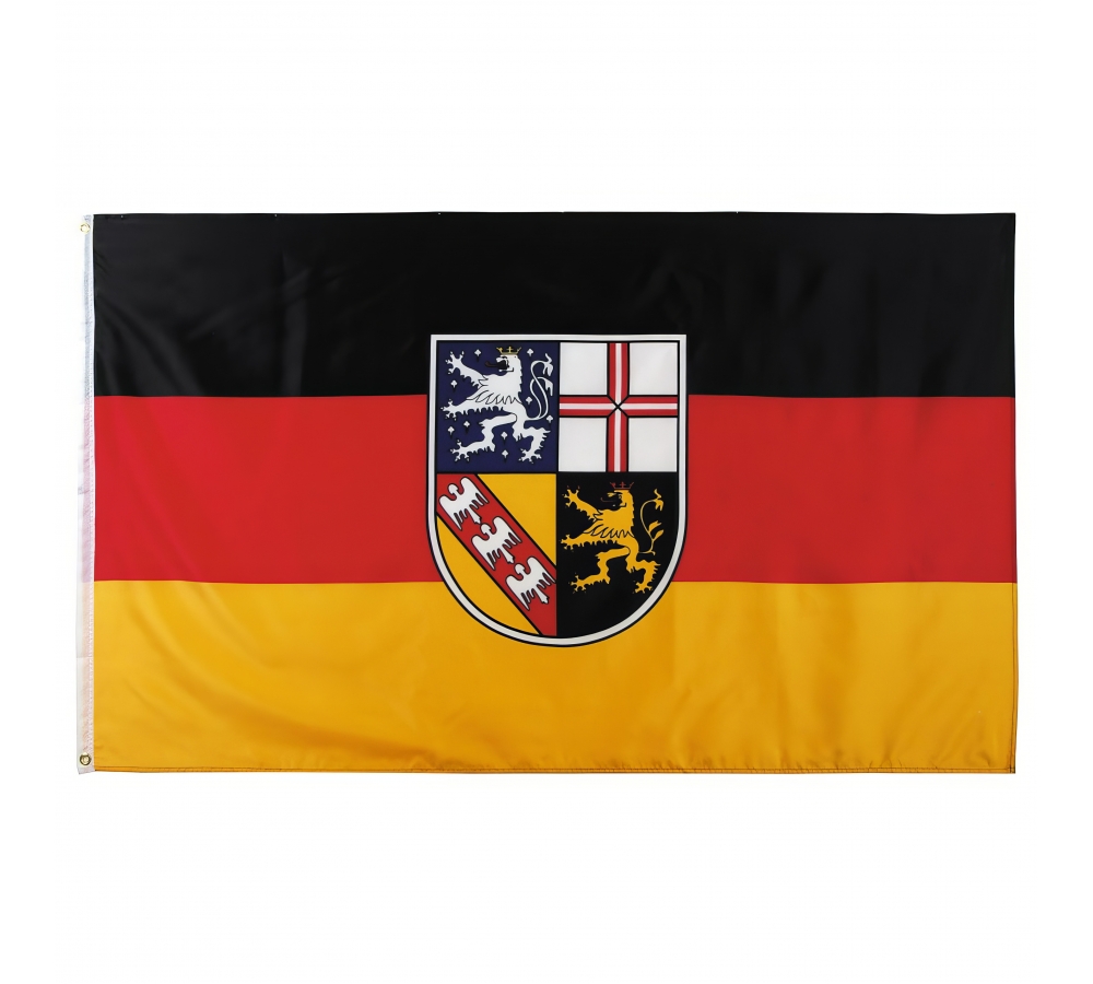Fahne Saarland Polyester 90 x 150 cm