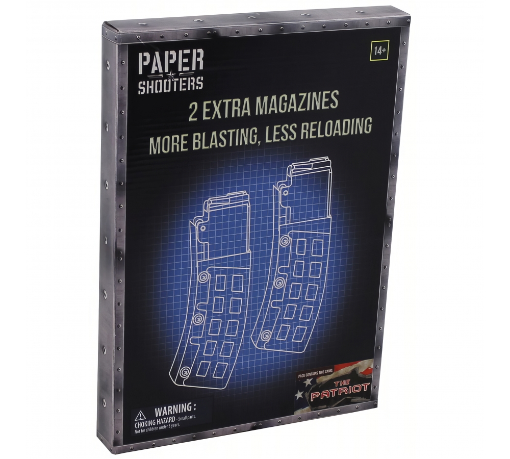PAPER SHOOTERS Bausatz Magazin "Patriot" 2er Pack
