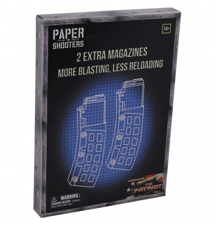 PAPER SHOOTERS Bausatz Magazin "Patriot" 2er Pack