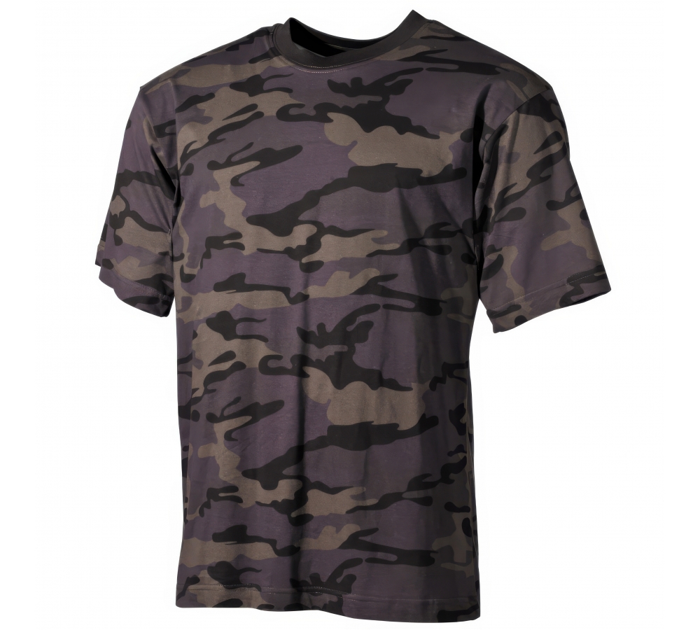 Camiseta de EE. UU. de manga corta camuflaje de combate 170 g/m²