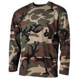 Chemise à manches longues woodland 170 g/m².