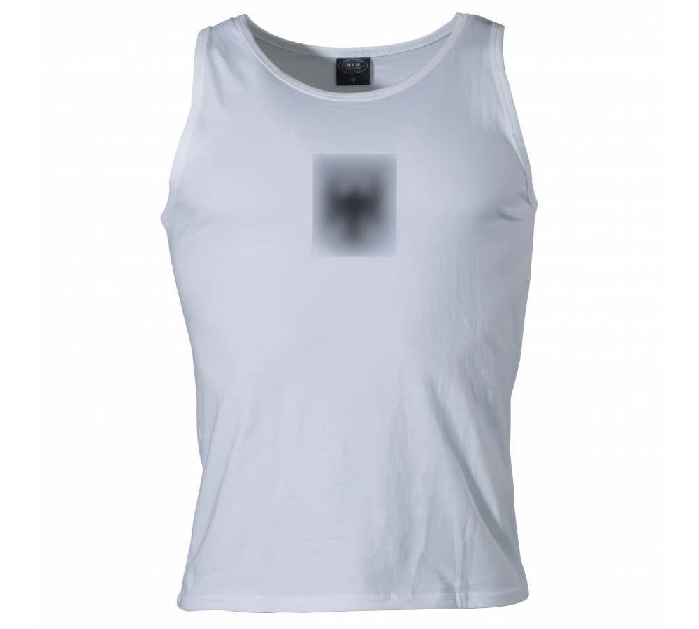 BW Tank-Top weiß mit Adler