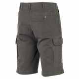 Bermudas en moleskine BW vert olive délavé.