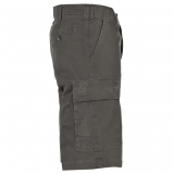 Bermudas en moleskine BW vert olive délavé.
