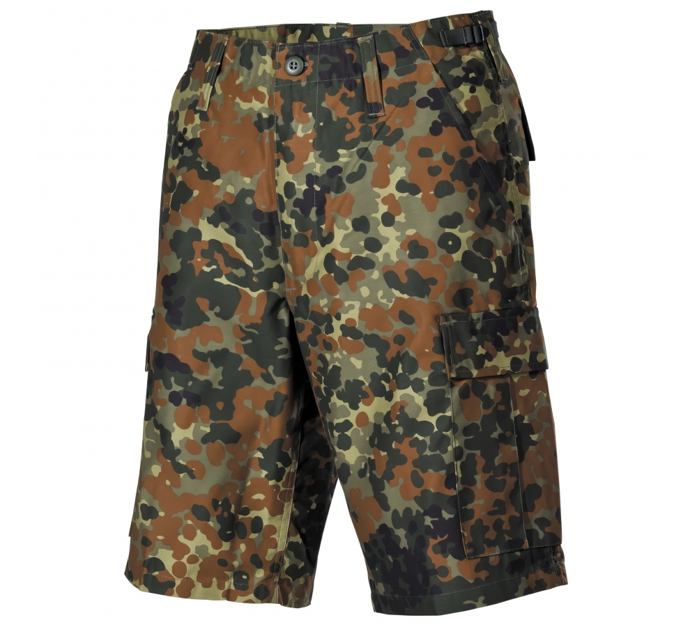 Bermudas BDU flecktarn con bolsillos en las piernas de EE. UU.
