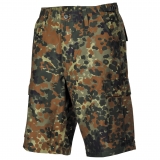 Bermudas BDU flecktarn con bolsillos en las piernas de EE. UU.