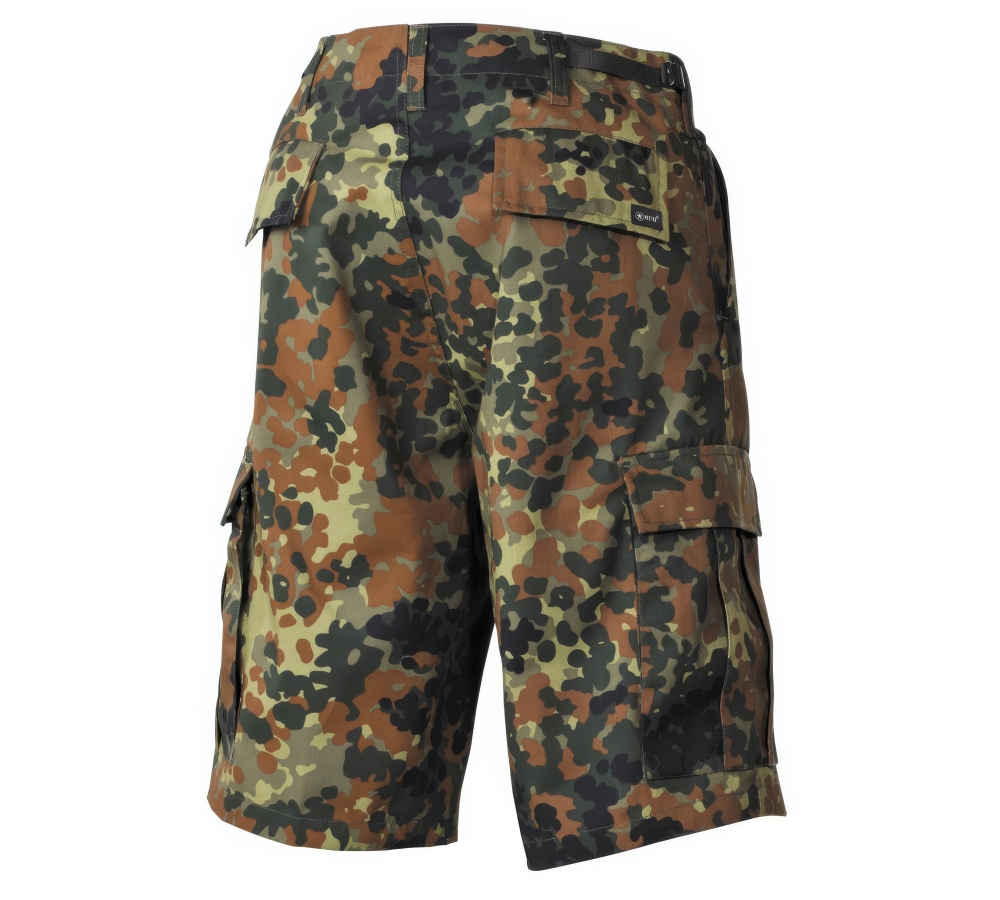 Bermudas BDU flecktarn con bolsillos en las piernas de EE. UU.